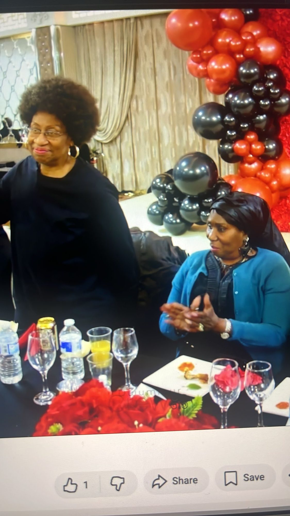 At a special celebration.